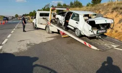 İki kamyonun çarpıştığı kazada 4 kişi yaralandı