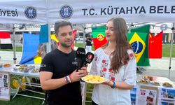 Kütahya'da yabancı öğrenciler yemekler üzerinden ülkelerini tanıttı