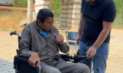 Gediz'de anlamlı destek: Akülü tekerlekli sandalye teslim edildi