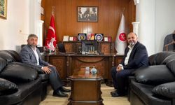 Kütahya İl Müftüsü Açık'tan, Tavşanlı Müftüsü Ceylan'a hayırlı olsun ziyareti