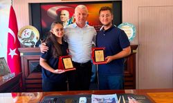 Tunçbilek beldesinde yetişen genç karateci Bozbey, dünya yedincisi oldu