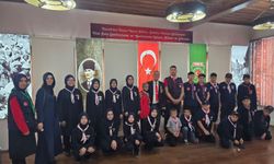 Kütahya'da izcilerden gazilere anlamlı ziyaret