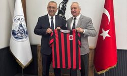 TKİ Tavşanlı Linyitspor yönetiminden Domaniç Belediye Başkanı Uysal’a ziyaret