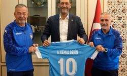 Erdemspor'dan, Tavşanlı Belediye Başkanı Derin'e ziyaret