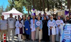 Gediz'de kansere karşı farkındalık çalışması gerçekleştirildi