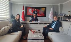 Halkbank Tavşanlı Şube Müdürü Yeşilova'dan, Domaniç İlçe Milli Eğitim Müdürlüğü'ne ziyaret