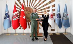 Kaymakam Yıldırım'dan, Kütahya Hava Er Eğitim Tugay ve Garnizon Komutanı Baş'a ziyaret