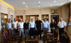 Tavşanlı Linyitspor yönetiminden Kaymakam Özdemir'e ziyaret