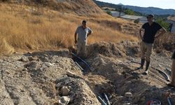 Şaphane'de altyapı ve ilaçlama çalışmaları devam ediyor