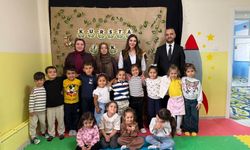 Çavdarhisar Kaymakamı Sevde Nur Mantı, minik öğrenciler ile buluştu