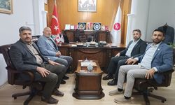 Şeyh Edebali Üniversitesi İlahiyat Fakültesi yönetiminden, Tavşanlı Müftüsü Ceylan'a ziyaret