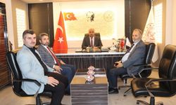 Tavşanlı İlçe Müftüsü Ceylan'dan, İlçe Millî Eğitim Müdürlüğü'ne ziyaret