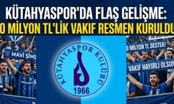 Başkan Altınkaya müjdeyi açıkladı:  Kütahya Spor Akademisi Vakfı resmen faaliyetlerine başladı