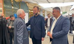 AK Parti Kütahya Milletvekili Bayırcı, Gediz Pazarı esnafını ziyaret etti