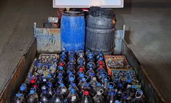 Kütahya’da jandarmadan dev operasyon! 960 Litre Kaçak Şarap Ele Geçirildi