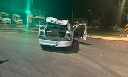 Kütahya'da kavşak karıştı: Korkunç kaza kameralara yansıdı