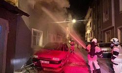 Kütahya'da 3 katlı binada yangın faciası! 1 ölü