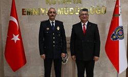 DPÜ Rektörü Kızıltoprak'tan, İl Emniyet Müdürü Tandoğan'a hayırlı olsun ziyareti