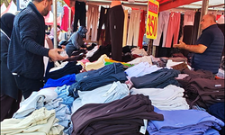 Kütahya Fuarı'nda esnaf ve müşteri gerilimi kameralara yansıdı: ''Mal satmaya geldik diye Yahudi miyiz?''