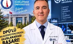 DPÜ'lü akademisyen Prof. Dr. Şen'den uluslararası başarı: Fellow (FRSC) unvanına layık görüldü