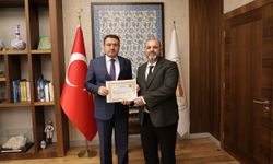 İl Müftüsü Dr Açık'tan, Vali Işın'a veda ziyareti