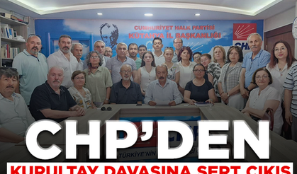 CHP'den kurultay davasına sert çıkış