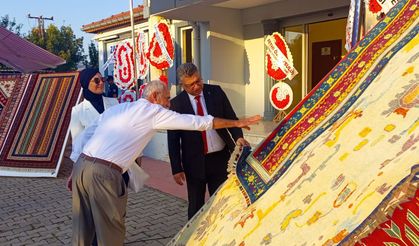 Simav Halı ve Kilimleri Panayırda Göz Kamaştırdı! Rektör Kızıltoprak’tan Panayırda Kültür Vurgusu