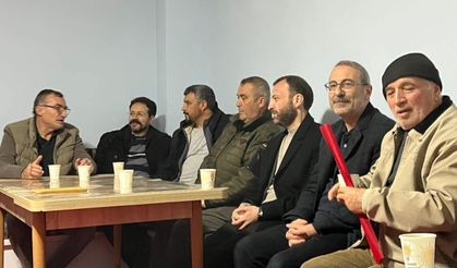 Milletvekili Bayırcı teravih sonrası vatandaşlarla buluştu