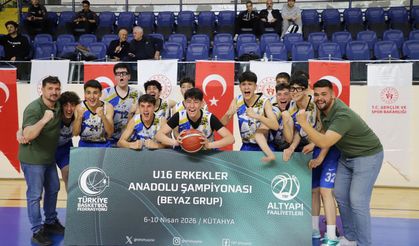 Kütahya'da U16 Basketbol Şampiyonası başladı