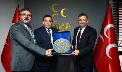 MHP Kütahya’da Dikkat Çeken Görüşme! Erbaş’tan İl Başkanına Ziyaret