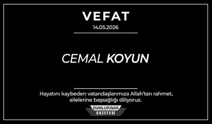 Kütahya’da Acı Kayıp: Cemal Koyun Hayatını Kaybetti