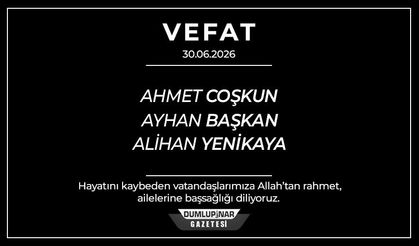 Kütahya’da Bugün 3 Cenaze Kaldırılacak