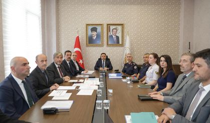 Kütahya'da eğitim güvenliği için yol haritası belirlendi