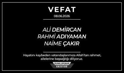 Kütahya'da acı gün: 3 vatandaş hayatını kaybetti
