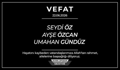 Kütahya'da acı gün: 3 vatandaş hayatını kaybetti