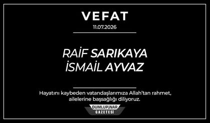 Kütahya'da hüzünlü hafta sonu: 2 vatandaş yaşamını yitirdi