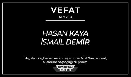 Kütahya'da hüzünlü gün: 2 vatandaş yaşamını yitirdi