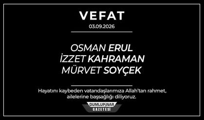 Kütahya’da Bugün 3 Kişi Hayatını Kaybetti