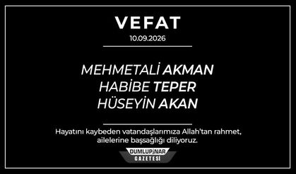 Kütahya'da 3  Kişi Hayatını Kaybetti