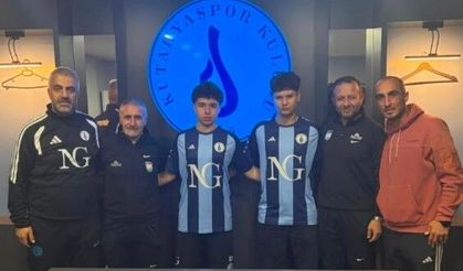 Tavşanlı Erdemspor'dan 2 genç yetenek, Kütahyaspor'a transfer oldu