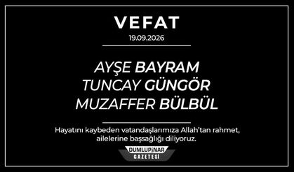 Kütahya'da acı hafta sonu: 3 vatandaş hayatını kaybetti
