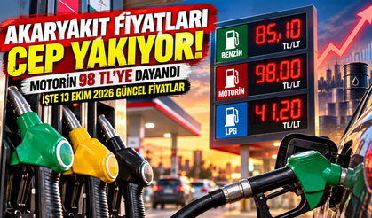Akaryakıt Fiyatları Cep Yakıyor! Motorin 98 TL'ye Dayandı, İşte 13 Ekim Güncel Fiyatlar