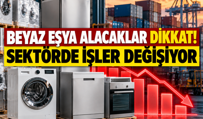 Beyaz eşya sektöründe ihracat alarmı: 5 yılda 500 milyon dolarlık kayıp!