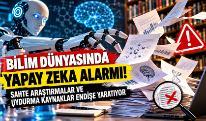Bilim dünyasında yapay zeka alarmı! Sahte araştırmalar ve uydurma kaynaklar endişe yaratıyor