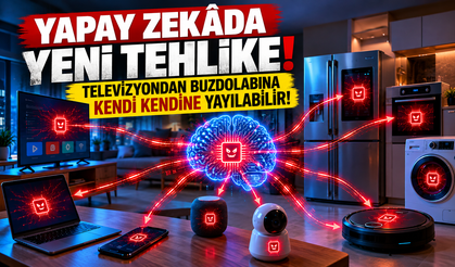 Yapay Zekâda Yeni Tehlike: Televizyondan Buzdolabına Kendi Kendine Yayılabilir!