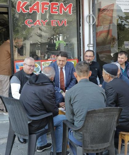 Vali Işın, Balıklı Mahallesi Esnafını Ziyaret Etti: “Kütahya’nın Her Köşesindeyiz”