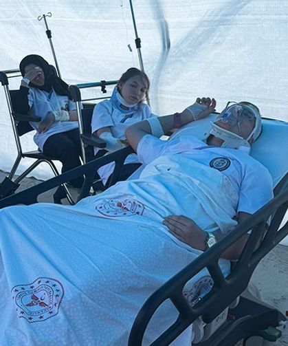 Simav'da deprem tatbikatı gerçeği aratmadı