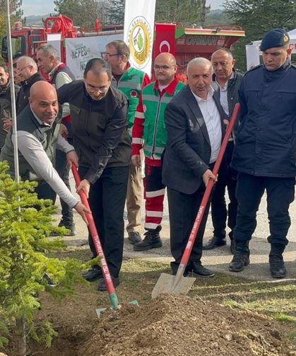 Tavşanlı'da Milli Ağaçlandırma Günü etkinlikleri düzenlendi