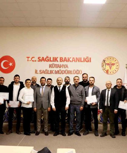 Tütünle mücadelede örnek başarı: 11 sağlık personeline belge