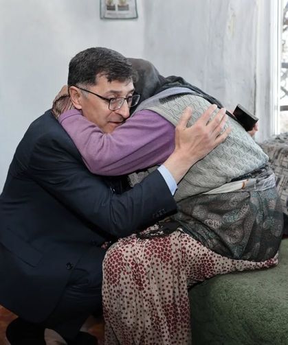 Kütahya’da duygulandıran ziyaret “Her zaman yanınızdayız”